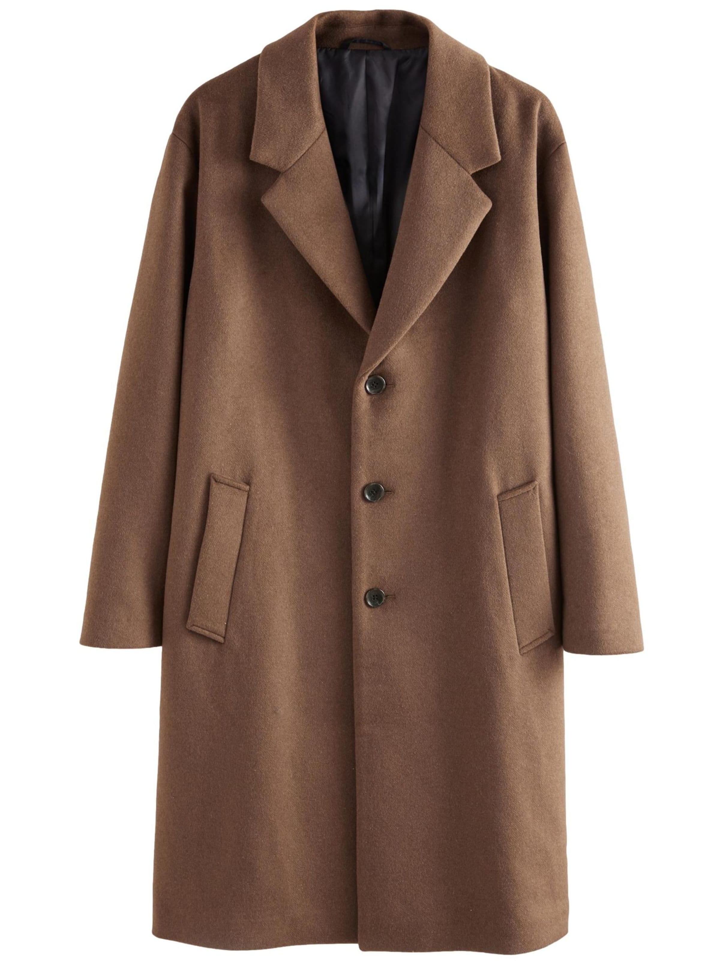 Next Between-seasons coat in Brown: front