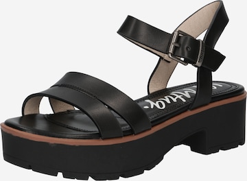 MTNG Sandalen met riem 'CURIE' in Zwart: voorkant