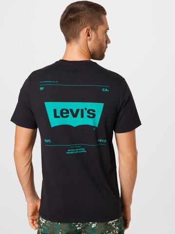 LEVI'S ® Regular Shirt 'Housemark Graphic Tee' in Black