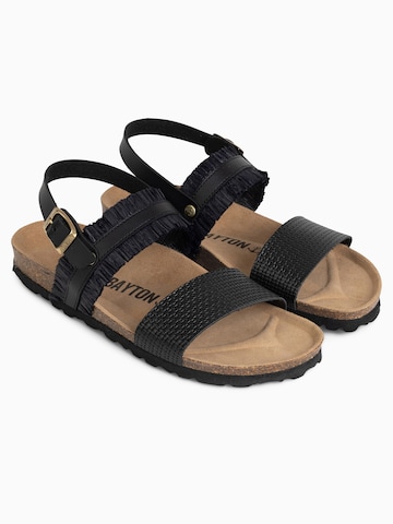 Bayton Sandal 'Romane' i svart