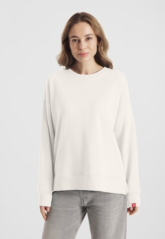 Frieda & Freddies NY Sweatshirt in Beige: front