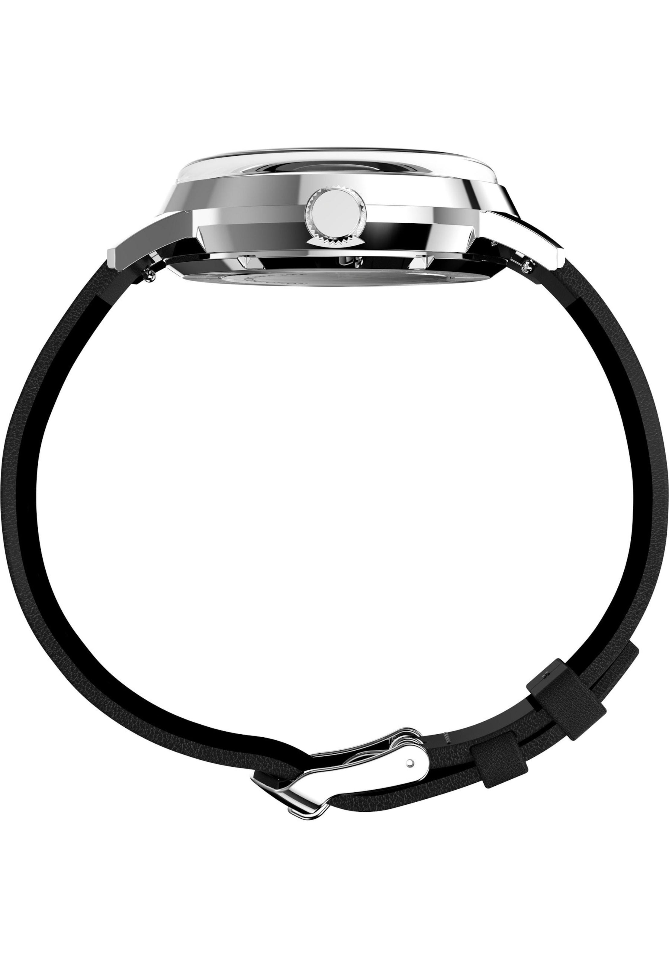 TIMEX Analoog horloge 'Marlin' in Zwart