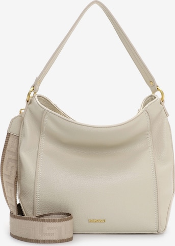 Poche ventrale 'Julie' Emily & Noah en beige : devant