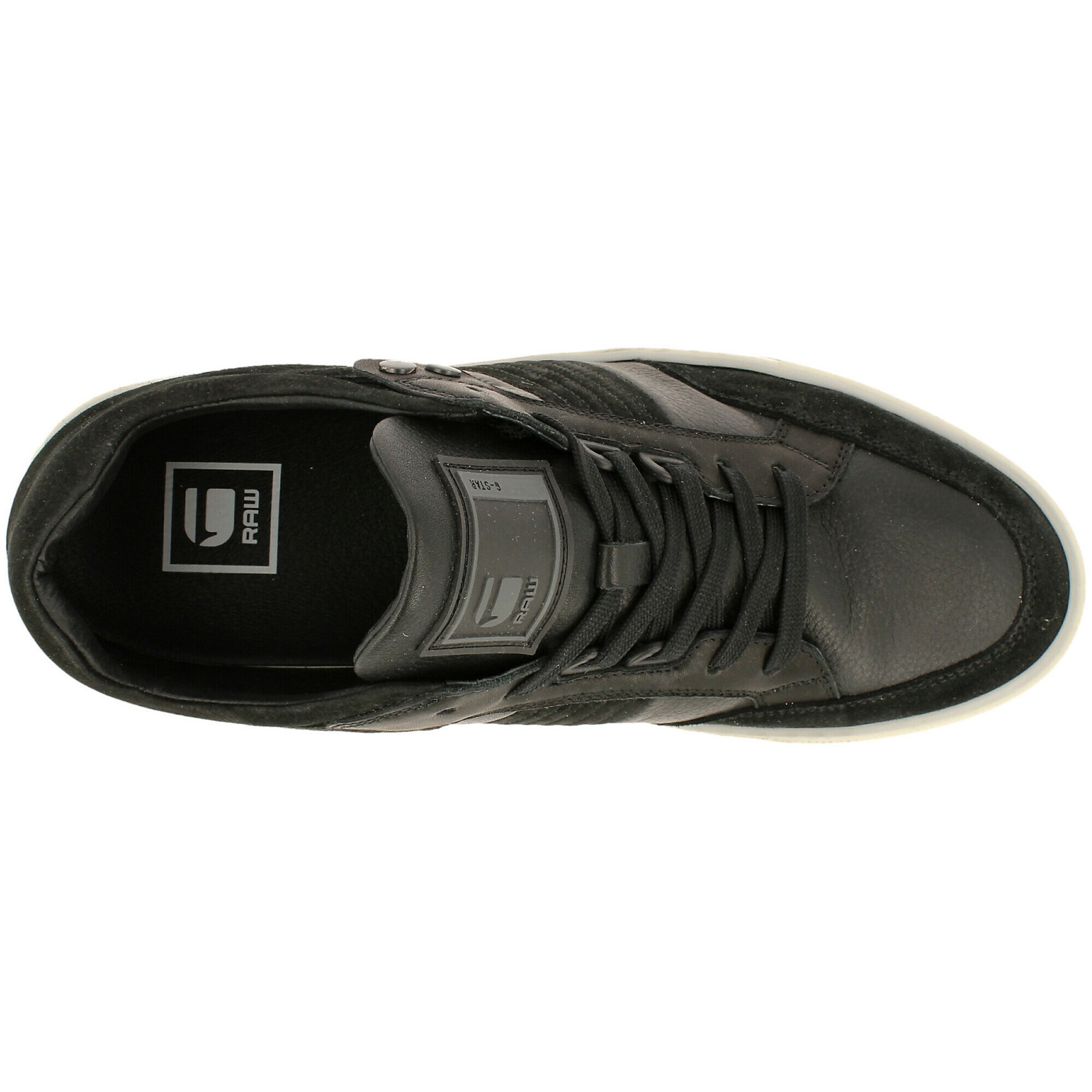 G-STAR Rövid szárú sportcipők 'Ravond' - fekete