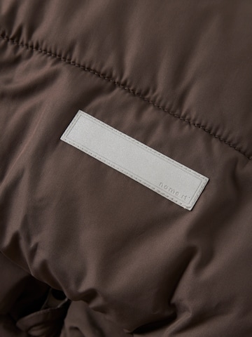 NAME IT Winter Jacket 'Steppjacke Winterjacke Nmfforty' in Brown