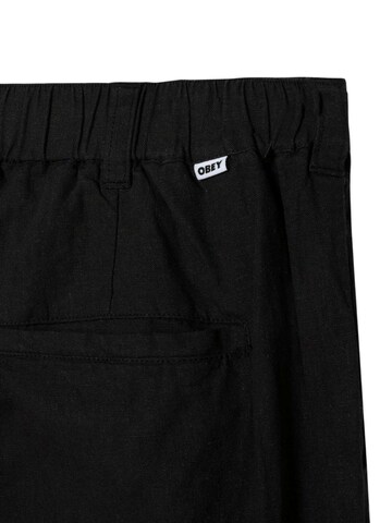 regular Pantaloni di Obey in nero