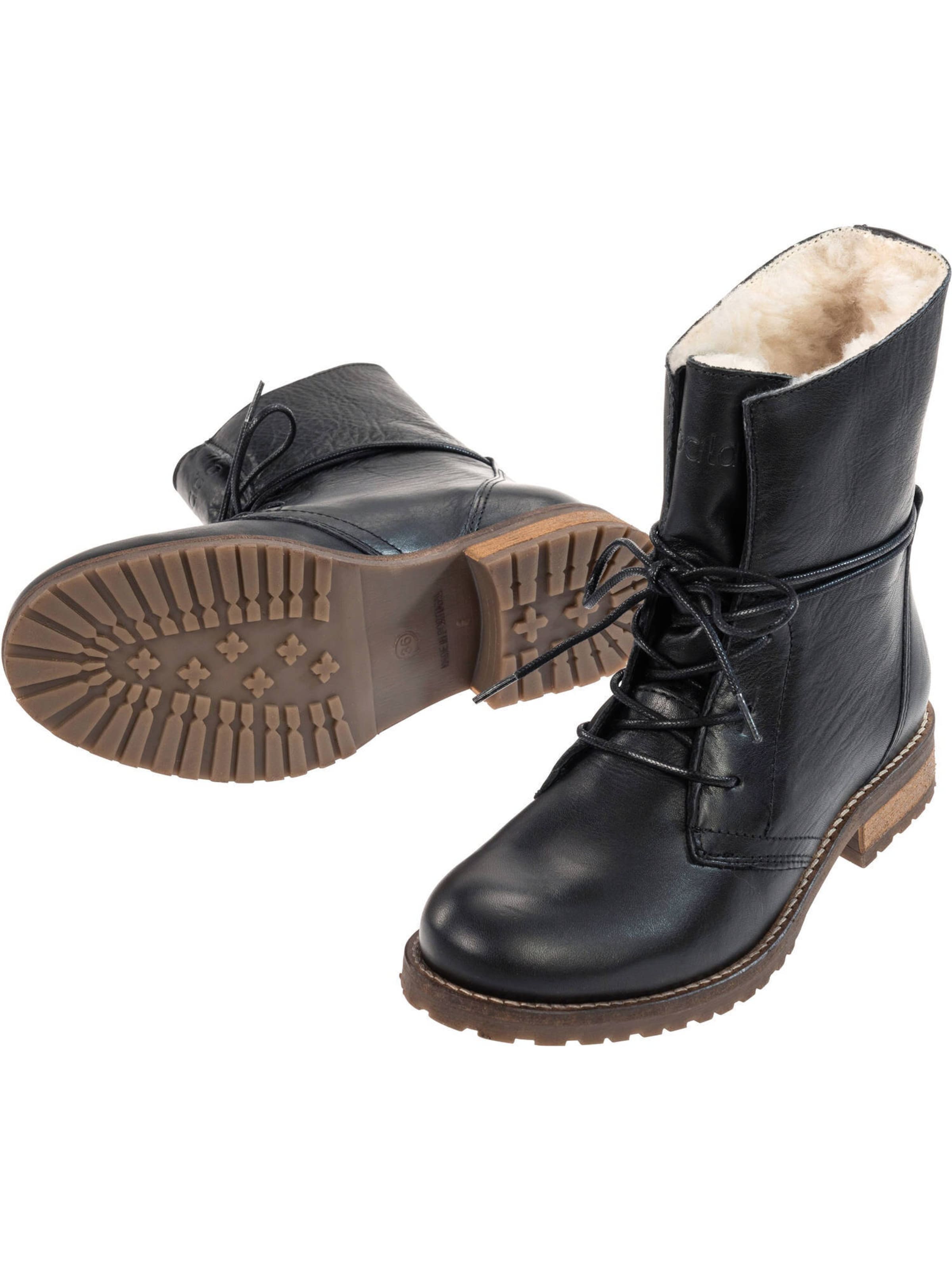 Bottines à lacets 'Kasos' Palado en noir