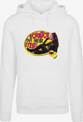 F4NT4STIC Sweatshirt 'Batman TV Series Catwoman' in White: front