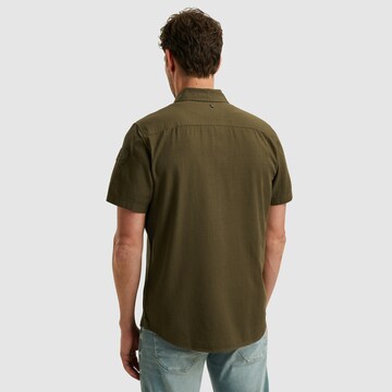 PME Legend Regular fit Button Up Shirt in Brown