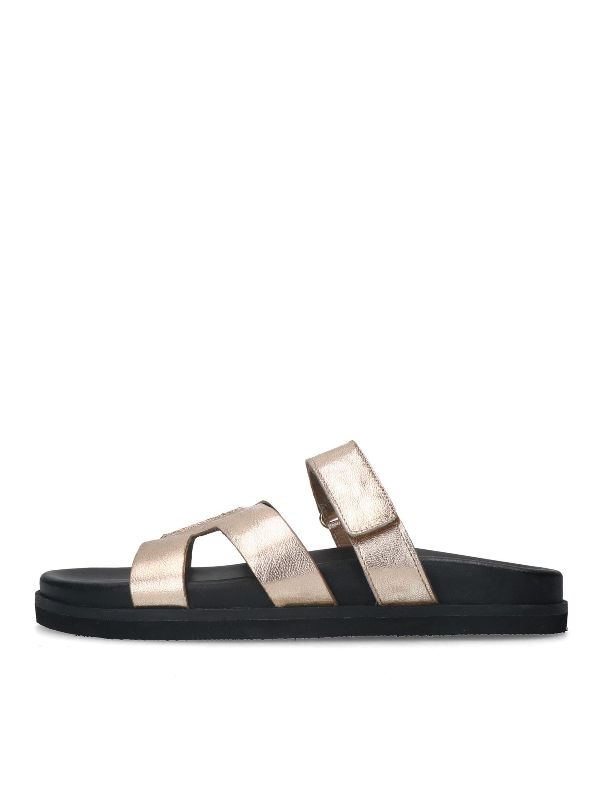 MANFIELD Mules in Gold