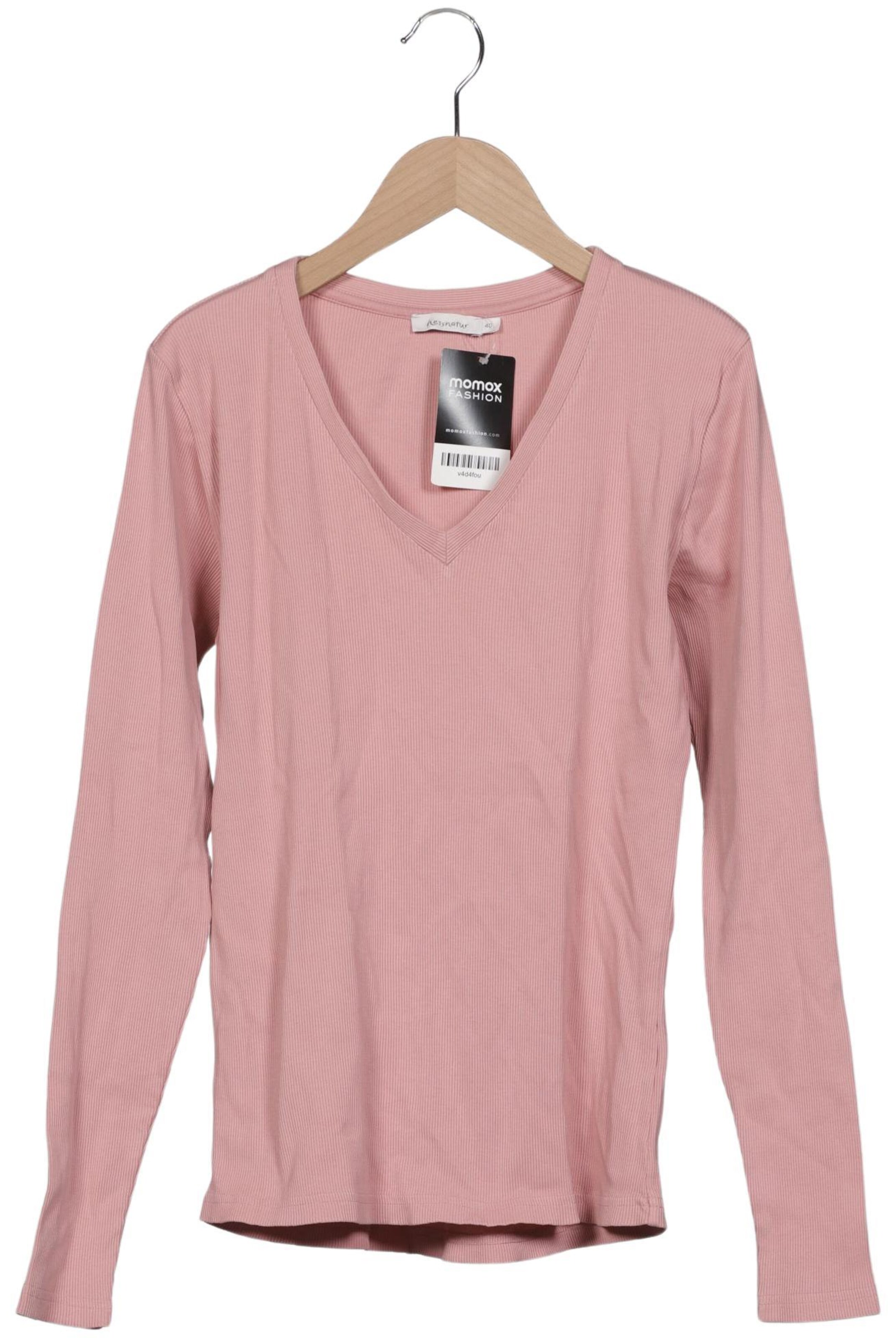 hessnatur Top & Shirt in L in Pink: front