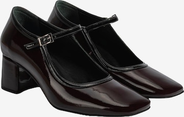Desa - Zapatillas 'Slip-Ons' en rojo: frente