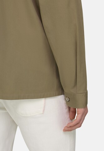 Boggi Milano Regular Fit Hemd in Grün