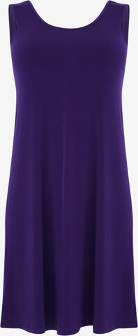 Yoek Dress in Purple: front