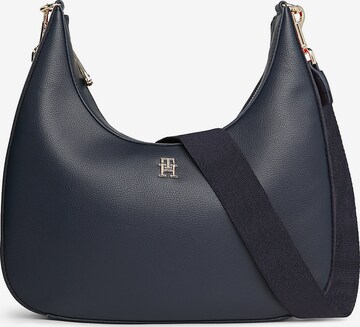 TOMMY HILFIGER - Mala de ombro 'Essential' em azul: frente