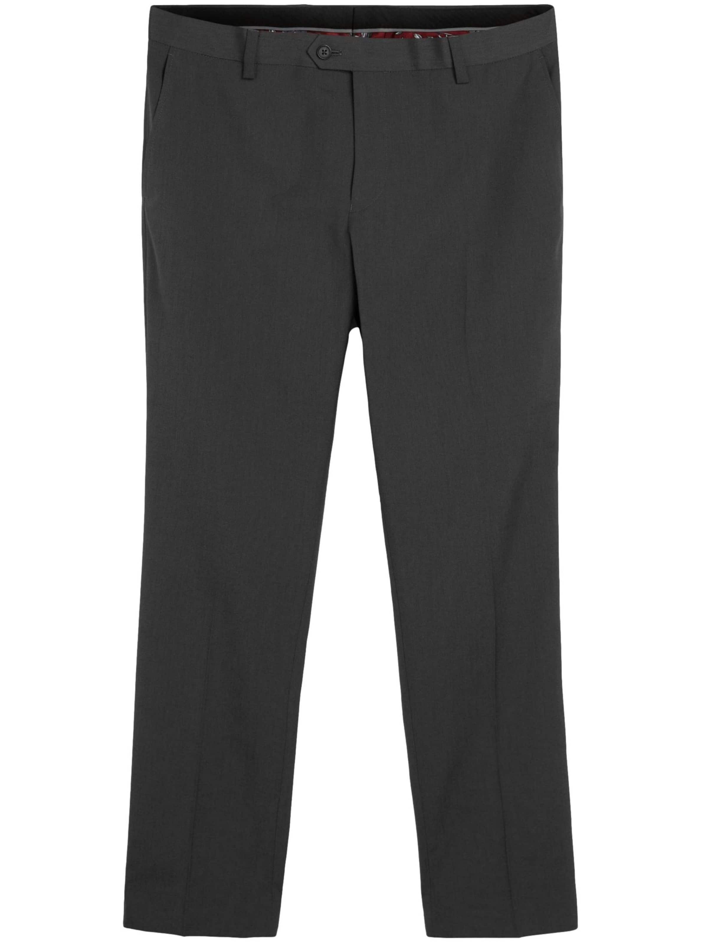 NextSlimfit Hlače na crtu - siva boja: prednji dio