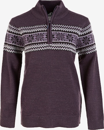 Whistler Athletic Sweater 'Flash' in Purple: front