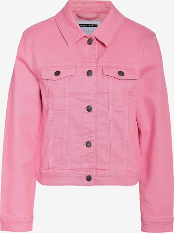 Noisy may Välikausitakki 'NMDEBRA' värissä vaaleanpunainen: etupuoli