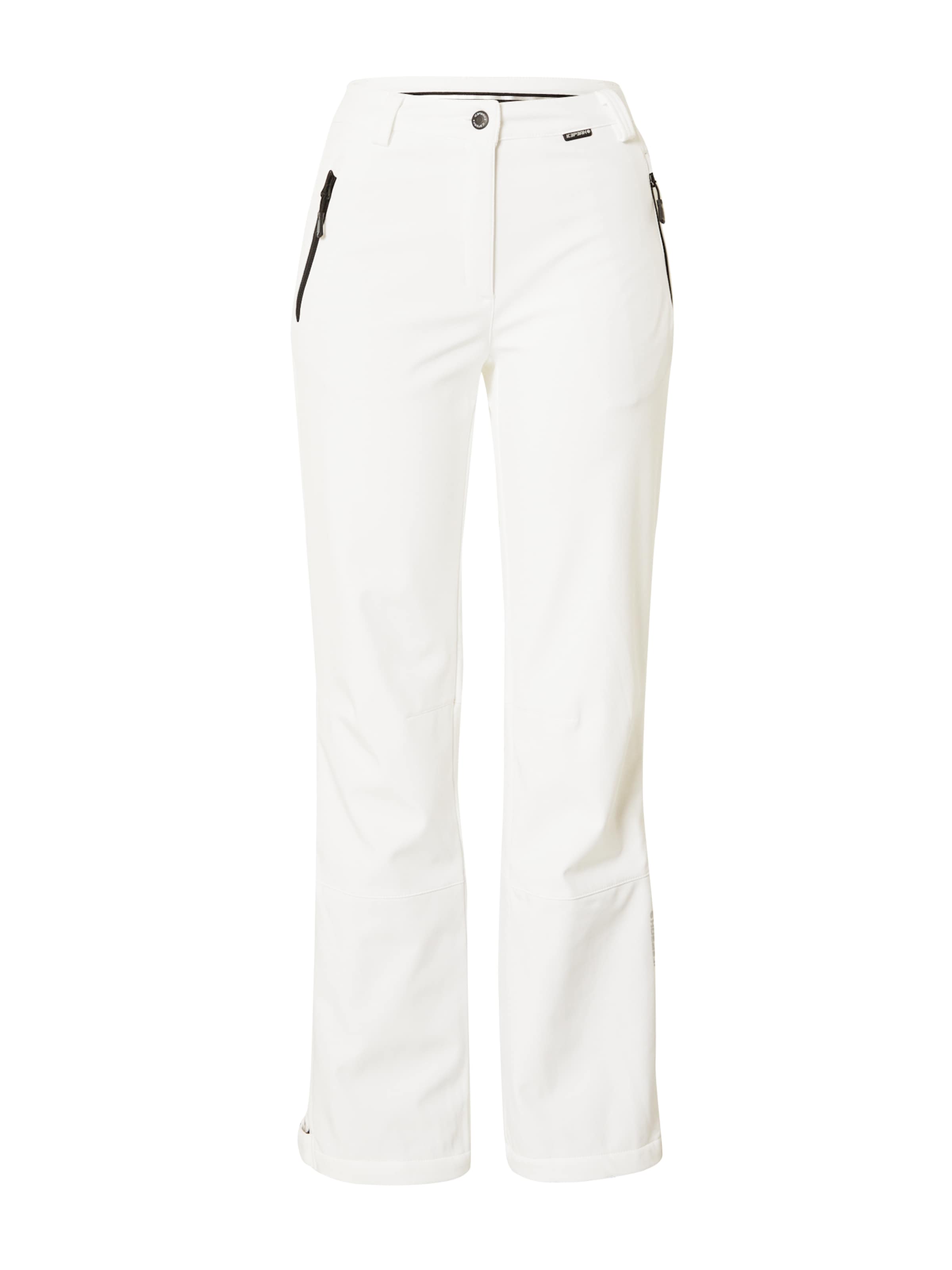 ICEPEAK tavaline Spordipüksid, värv valge: eest vaates