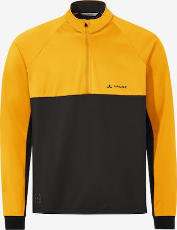 VAUDE Performance shirt 'Qimsa' in Yellow: front