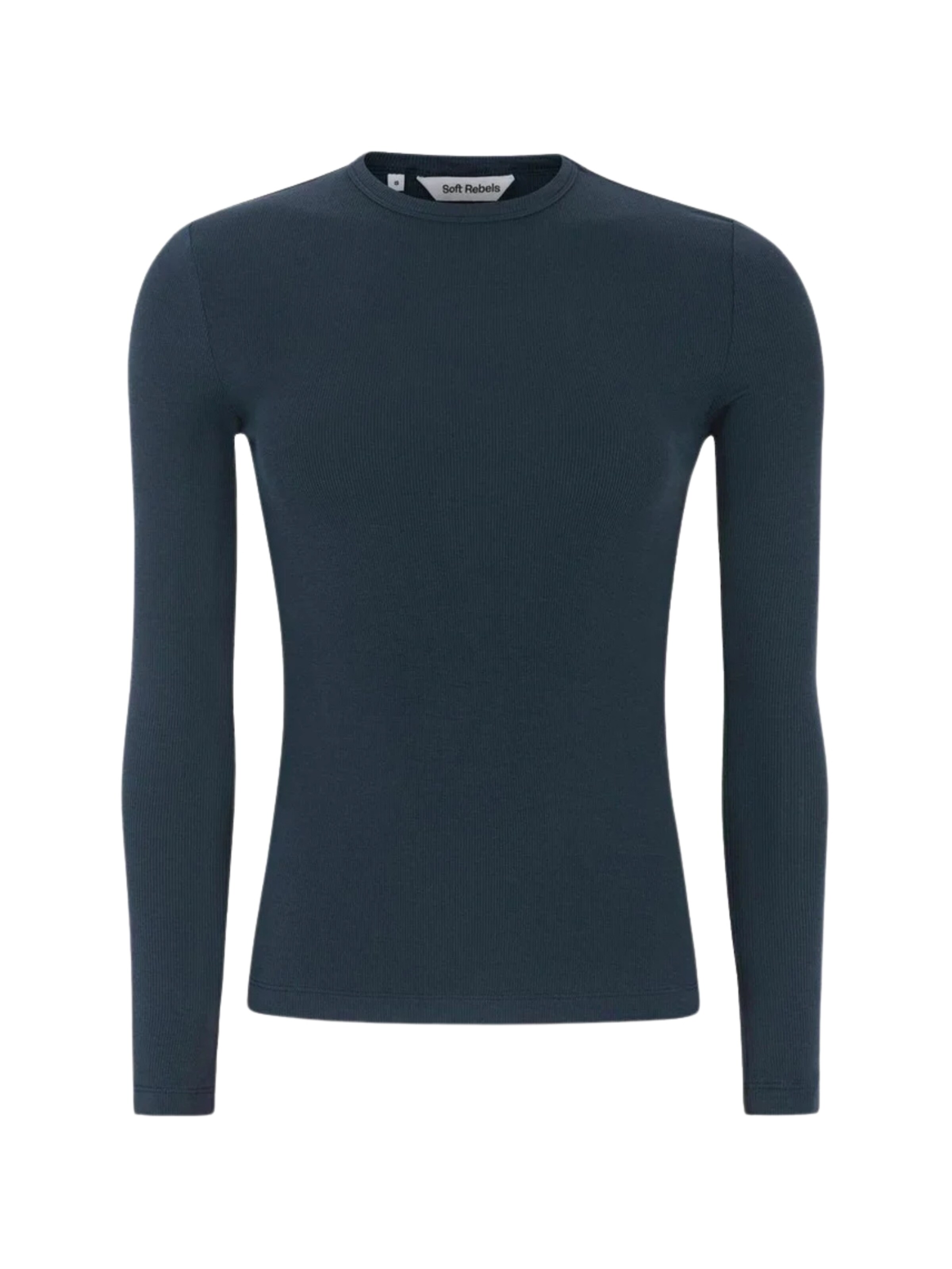 Soft Rebels Shirts 'Fenja' i blå: forside