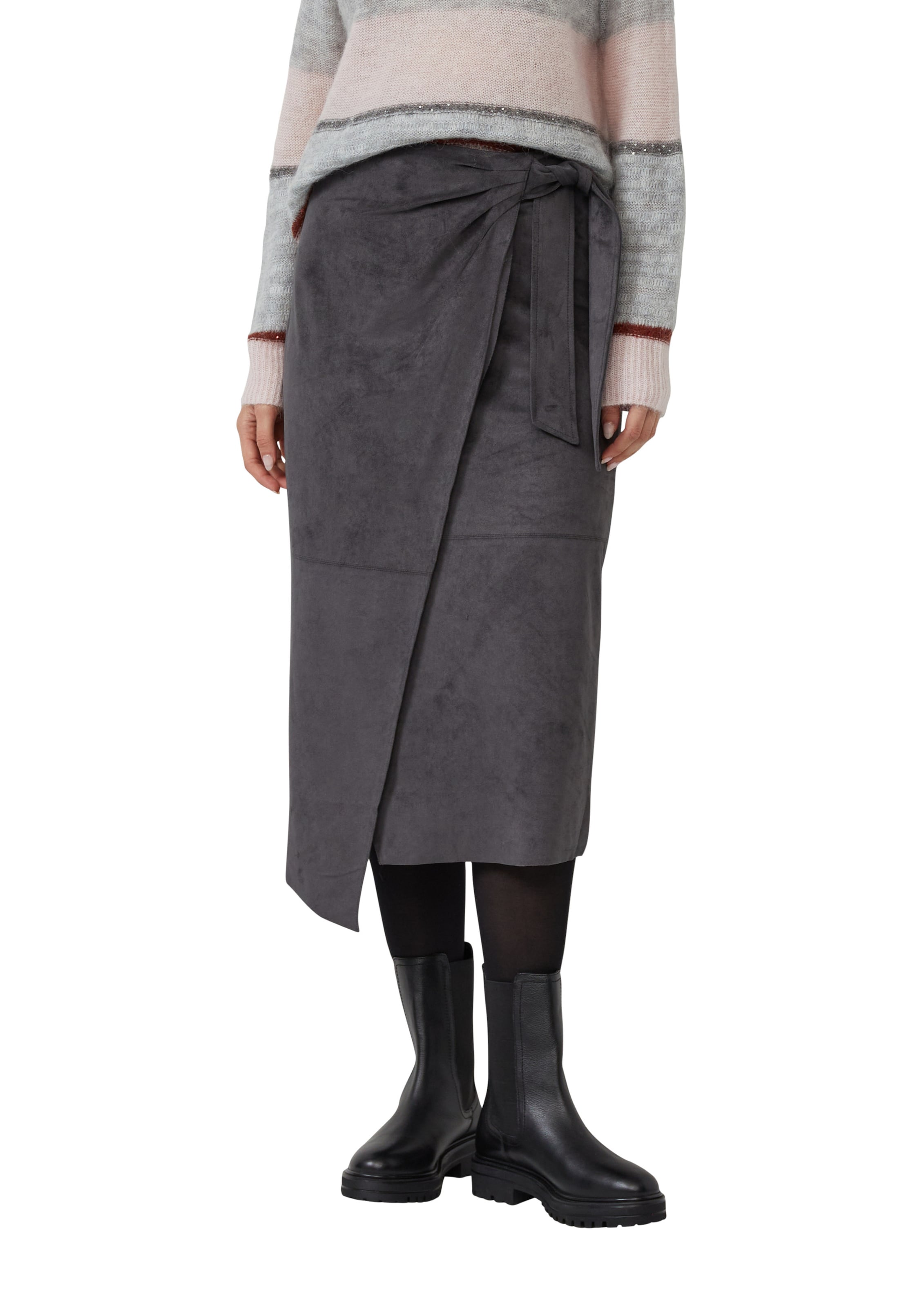 s.Oliver Rok in Grijs: voorkant