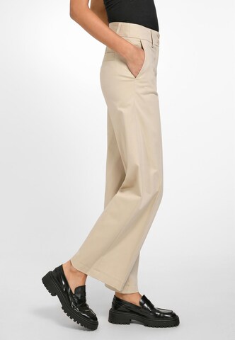 Bootcut Pantalon à plis St. Emile en beige