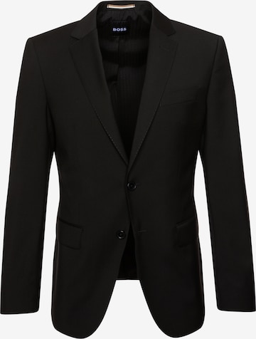 BOSS Slim Fit Sakko 'Huge' in Schwarz: Vorderseite