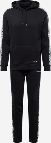 HOLLISTER Sweat suit in Black: front