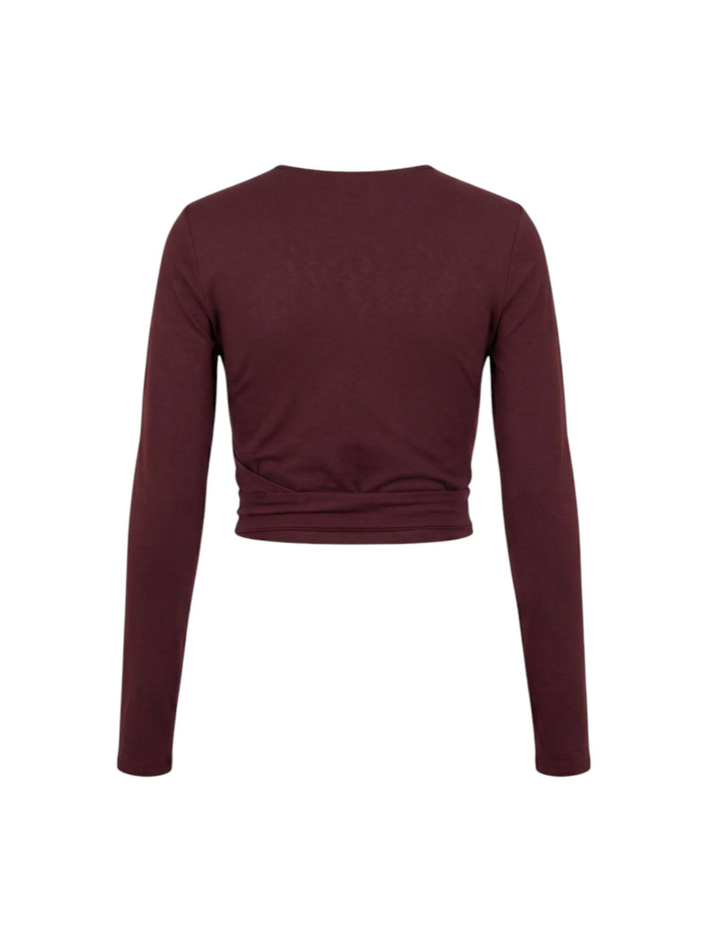 LOTUSCRAFTS Top 'Amina Wrap Top'‌‌ in Rot