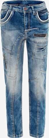 CIPO & BAXX Regular Jeans in Blauw: voorkant