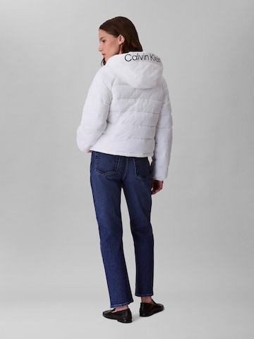 Giacca di mezza stagione di Calvin Klein Jeans in bianco