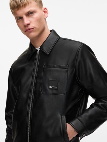 KARL LAGERFELD JEANS Winterjacke in Schwarz