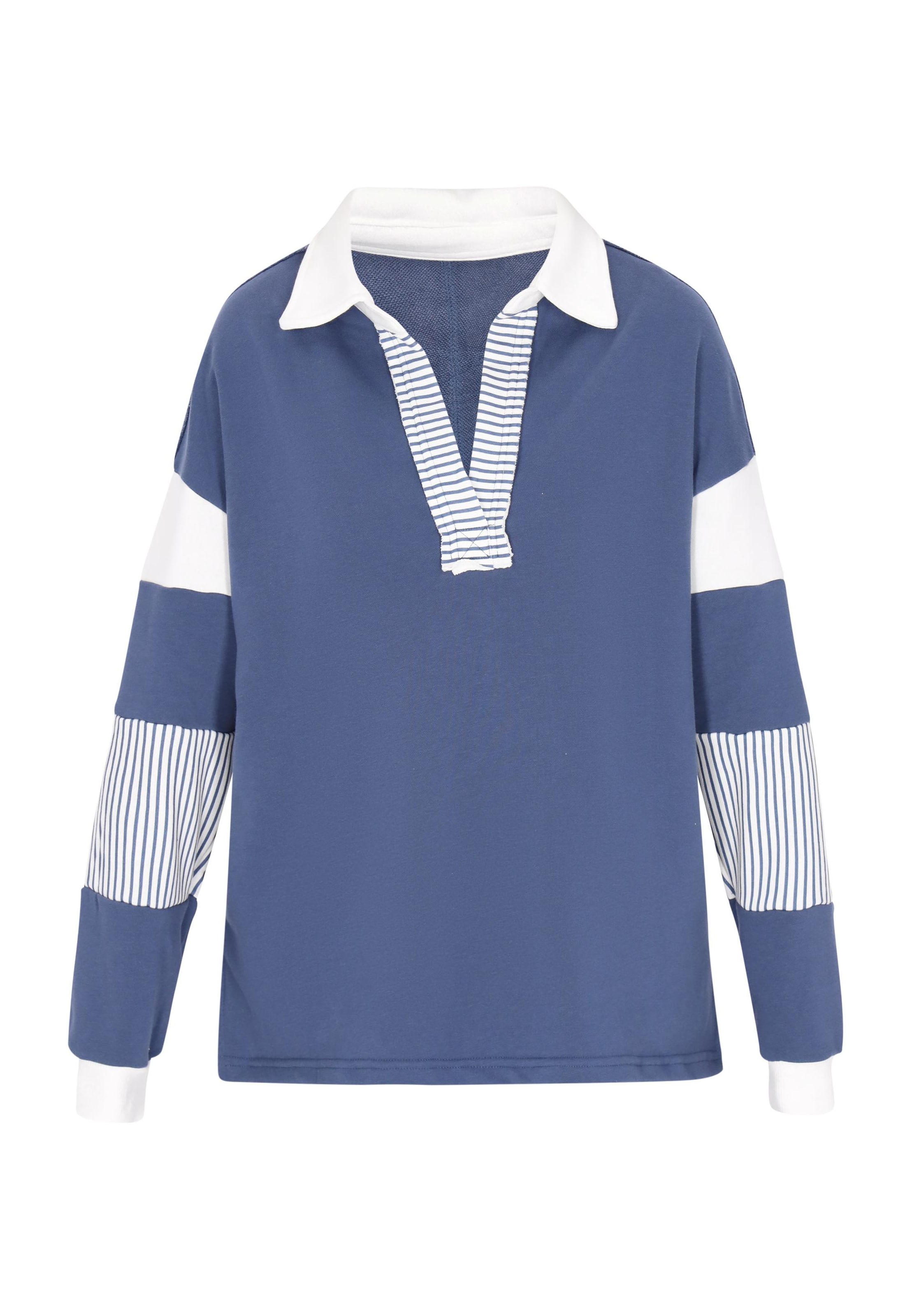 MIMO Sweatshirt in Blauw: voorkant