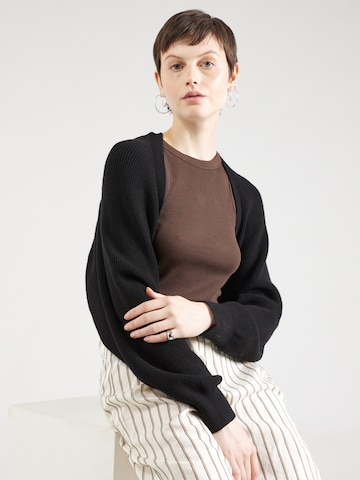 MSCH COPENHAGEN Cardigan 'Acentia Rachelle' i sort: forside