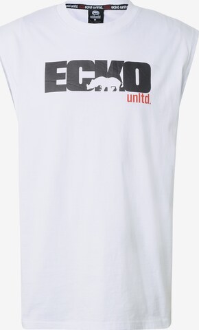 Maglietta di Ecko Unlimited in bianco: frontale