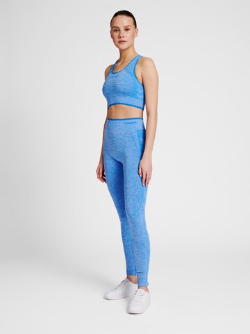 Bustier Soutien-gorge de sport Hummel en bleu