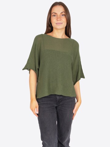 Seasons of April Trui 'Fleur' in Groen
