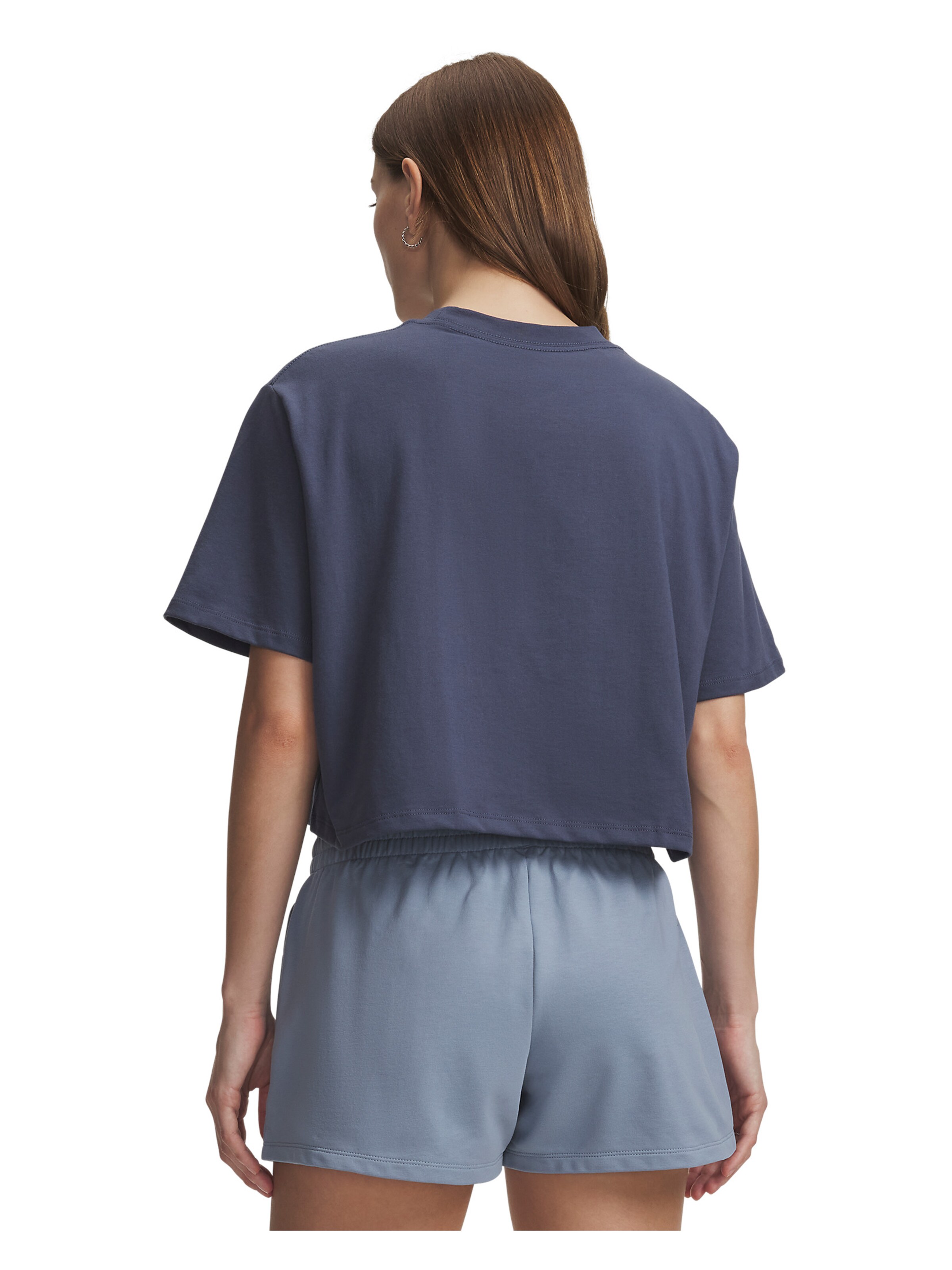 UNDER ARMOUR Functioneel shirt 'Center' in Grijs
