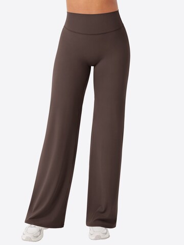 ZAAYO Wide leg Workout Pants in Purple