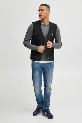 INDICODE JEANS Bodywarmer 'Piet' in Zwart