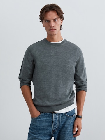 Scalpers Scclassic Round Neck Tricot ' ' in Grau