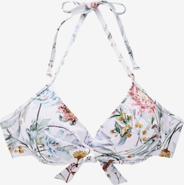 Top per bikini di Next in bianco: frontale