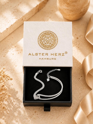 Alster Herz Bracelet 'Copenhagen' in Silver