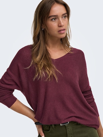 JDY Sweater 'JDYNew Behave' in Red