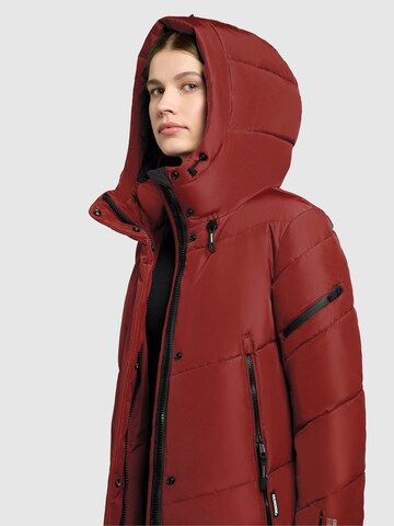 khujo Winter Coat 'Sonje6' in Red