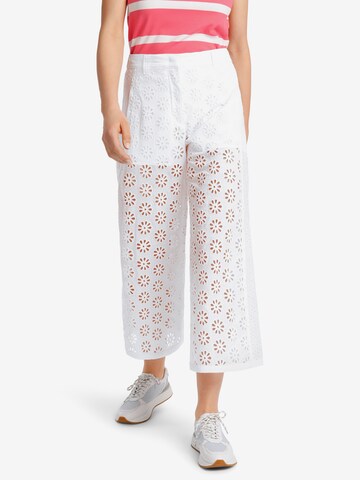 Marc Cain Wide leg Pants in White