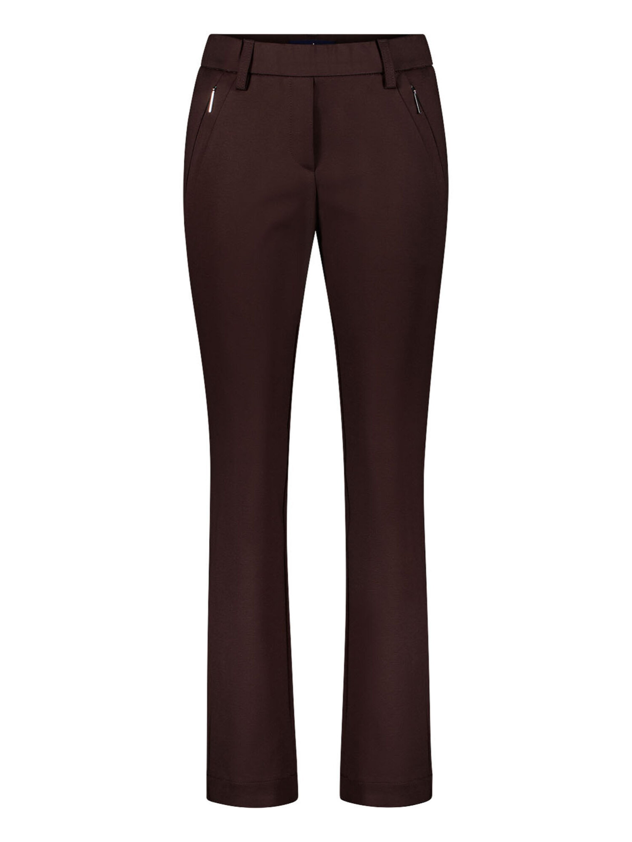 Gardeur Slim fit Trousers 'Zene57' in Brown: front