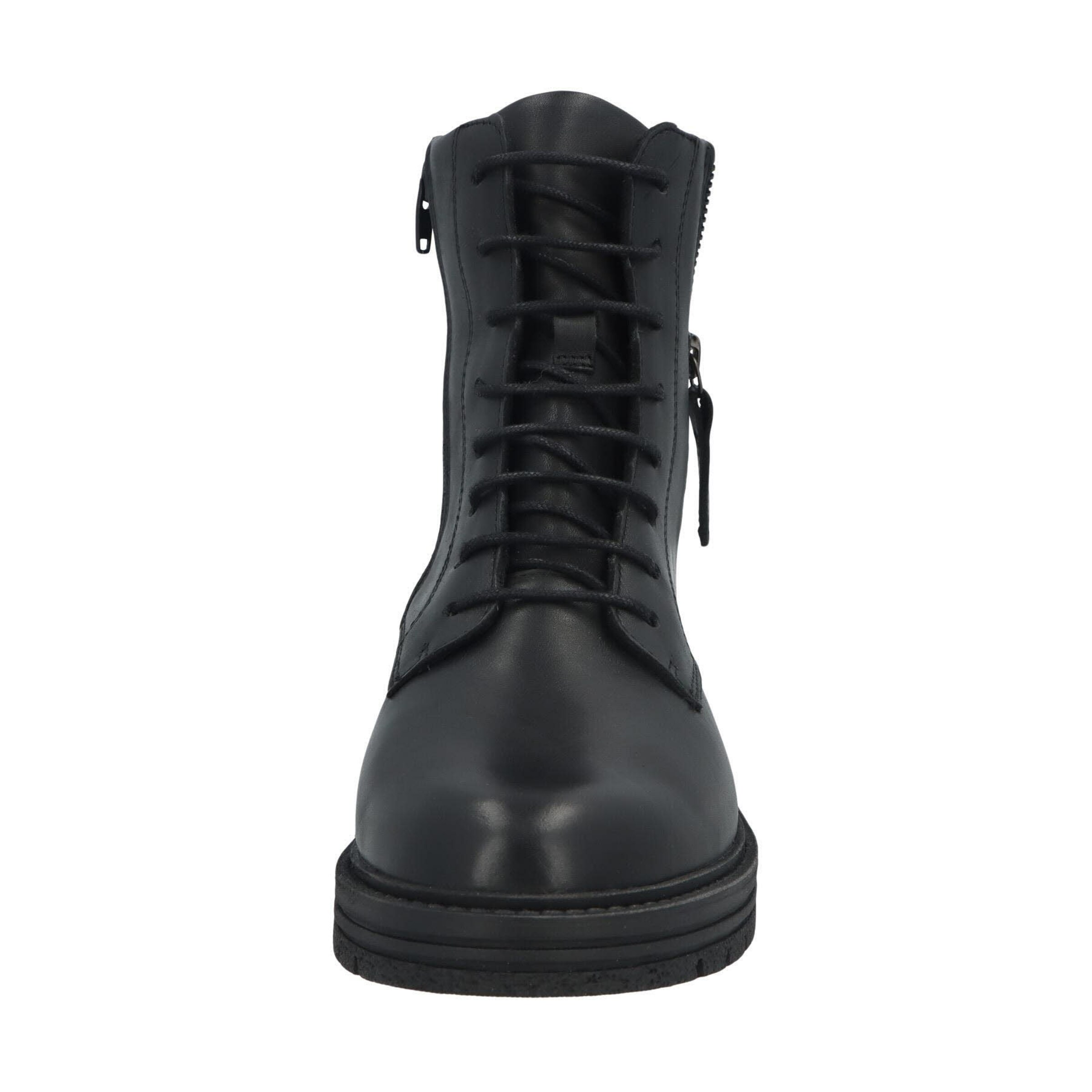 SOLIDUS Schnürstiefel in Schwarz