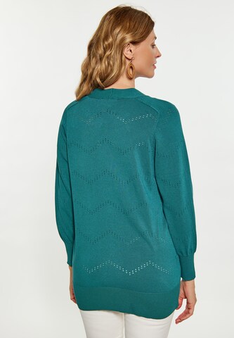 usha FESTIVAL Knit Cardigan in Green